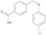 4-[(4-Chlorophenoxy)methyl]benzoic acid