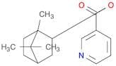 3-Pyridinecarboxylic acid, 1,7,7-trimethylbicyclo[2.2.1]hept-2-yl ester