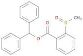 Benzoic acid, 2-(methylsulfinyl)-, diphenylmethyl ester