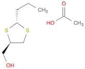 1,3-Dithiolane-4-methanol, 2-propyl-, acetate, trans-