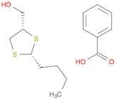 1,3-Dithiolane-4-methanol, 2-butyl-, benzoate, cis-