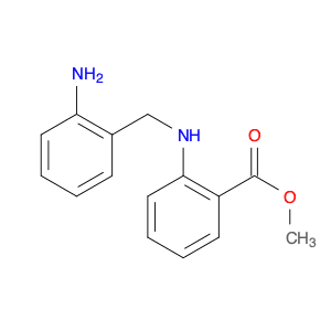 Benzoic acid, 2-[[(2-aminophenyl)methyl]amino]-, methyl ester