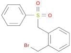 1-Bromomethyl-2-[(phenylsulfonyl)methyl]benzene