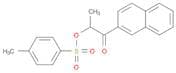 1-Propanone, 2-[[(4-methylphenyl)sulfonyl]oxy]-1-(2-naphthalenyl)-