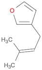 Furan, 3-(3-methyl-2-butenyl)-
