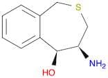 2-Benzothiepin-5-ol, 4-amino-1,3,4,5-tetrahydro-, cis-