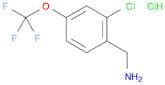 Benzenemethanamine, 2-chloro-4-(trifluoromethoxy)-, hydrochloride