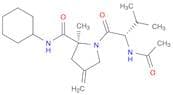 L-Prolinamide, N-acetyl-L-valyl-N-cyclohexyl-2-methyl-4-methylene-