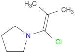 Pyrrolidine, 1-(1-chloro-2-methyl-1-propenyl)-