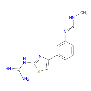 Guanidine, [4-[3-[[(methylamino)methylene]amino]phenyl]-2-thiazolyl]-