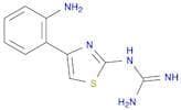 Guanidine, [4-(2-aminophenyl)-2-thiazolyl]-
