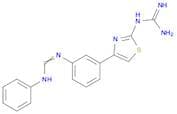Guanidine, [4-[3-[[(phenylamino)methylene]amino]phenyl]-2-thiazolyl]-