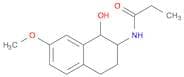 N-[(1,2,3,4-Tetrahydro-1-hydroxy-7-methoxy-2-naphthalenyl]propanamide