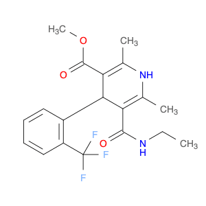 Methyl 1,4-Dihydro-4-(2'-trifluoromethyl)phenyl-pyridine-3-carboxylate-5-ethyl Carboxamide