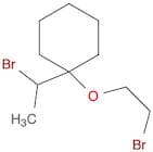 Cyclohexane, 1-(2-bromoethoxy)-1-(1-bromoethyl)-