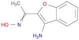 Ethanone, 1-(3-amino-2-benzofuranyl)-, oxime
