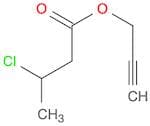 Butanoic acid, 3-chloro-, 2-propynyl ester