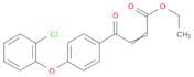 2-Butenoic acid, 4-[4-(2-chlorophenoxy)phenyl]-4-oxo-, ethyl ester