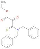 Propanoic acid, 3-[bis(phenylmethyl)amino]-2-oxo-3-thioxo-, ethyl ester