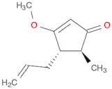 2-Cyclopenten-1-one, 3-methoxy-5-methyl-4-(2-propenyl)-, trans-