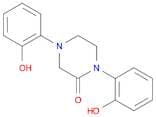 Piperazinone, 1,4-bis(2-hydroxyphenyl)-