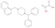 Piperazine, 1-(diphenylmethyl)-4-(1-naphthalenylmethyl)-, ethanedioate