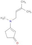 2-Cyclopenten-1-one, 3-[methyl(3-methyl-2-butenyl)amino]-