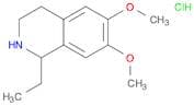 1-Ethyl-6,7-dimethoxy-1,2,3,4-tetrahydroisoquinoline hydrochloride