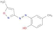 Phenol, 4-methyl-2-[(5-methyl-3-isoxazolyl)azo]-