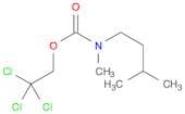 Carbamic acid, methyl(3-methylbutyl)-, 2,2,2-trichloroethyl ester