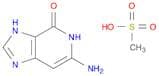 4H-Imidazo[4,5-c]pyridin-4-one, 6-amino-3,5-dihydro-, methanesulfonate (1:1)