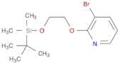 Pyridine, 3-bromo-2-[2-[[(1,1-dimethylethyl)dimethylsilyl]oxy]ethoxy]-