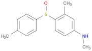 Benzenamine, N,3-dimethyl-4-[(4-methylphenyl)sulfinyl]-