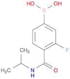 (3-Fluoro-4-(isopropylcarbamoyl)phenyl)boronic acid