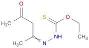 Hydrazinecarbothioic acid, (1-methyl-3-oxobutylidene)-, O-ethyl ester