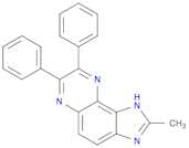 1H-Imidazo[4,5-f]quinoxaline, 2-methyl-7,8-diphenyl-