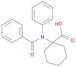 Cyclohexanecarboxylic acid, 1-(benzoylphenylamino)-