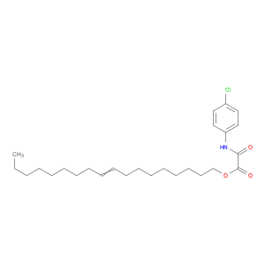 Acetic acid, [(4-chlorophenyl)amino]oxo-, 9-octadecenyl ester
