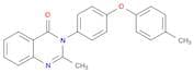 4(3H)-Quinazolinone, 2-methyl-3-[4-(4-methylphenoxy)phenyl]-