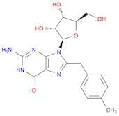 Guanosine, 8-[(4-methylphenyl)methyl]-