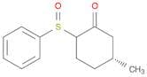 Cyclohexanone, 5-methyl-2-(phenylsulfinyl)-, (5R)-