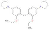 Pyrrolidine, 1,1'-[methylenebis(3-ethoxy-4,1-phenylene)]bis-