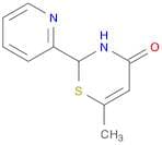 4H-1,3-Thiazin-4-one, 2,3-dihydro-6-methyl-2-(2-pyridinyl)-