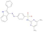N-(4,6-DIMETHYL-PYRIMIDIN-2-YL)-4-((2-PHENYL-1H-INDOL-3-YL)AZO)BENZENESULFONAMIDE