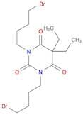 2,4,6(1H,3H,5H)-Pyrimidinetrione, 1,3-bis(4-bromobutyl)-5,5-diethyl-