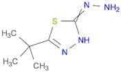 1,3,4-Thiadiazol-2(3H)-one, 5-(1,1-dimethylethyl)-, hydrazone