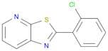 Thiazolo[5,4-b]pyridine, 2-(2-chlorophenyl)-