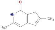 1H-Cyclopenta[c]pyridin-1-one, 2,7-dihydro-3,6-dimethyl-