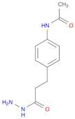 Benzenepropanoic acid, 4-(acetylamino)-, hydrazide