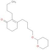 2-Cyclohexen-1-one, 2-butyl-3-[4-[(tetrahydro-2H-pyran-2-yl)oxy]butyl]-